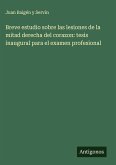 Breve estudio sobre las lesiones de la mitad derecha del corazon: tesis inaugural para el examen profesional