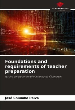 Foundations and requirements of teacher preparation - Chiumbo Paiva, José