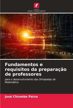 Fundamentos e requisitos da preparação de professores - Chiumbo Paiva, José