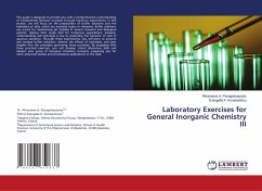 Laboratory Exercises for General Inorganic Chemistry III - Panagiotopoulos, Athanasios A.;Konstantinou, Evangelia K.