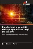 Fondamenti e requisiti della preparazione degli insegnanti