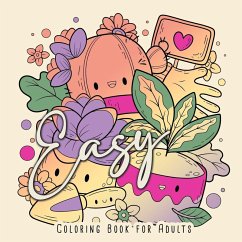 Cover Easy Coloring Book for Adults