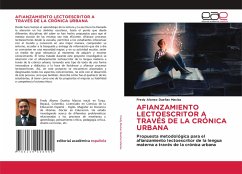 AFIANZAMIENTO LECTOESCRITOR A TRAVÉS DE LA CRÓNICA URBANA