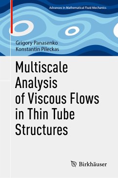 Multiscale Analysis of Viscous Flows in Thin Tube Structures (eBook, PDF) - Panasenko, Grigory; Pileckas, Konstantin