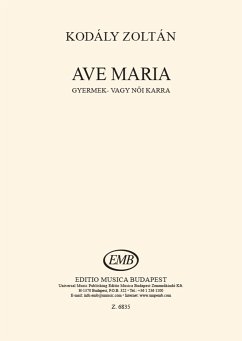 Cover Ave Maria for female choir (SMezA) a cappella score (la)
