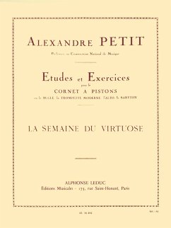 La semaine du virtuosé 12 exercices pour trompette
