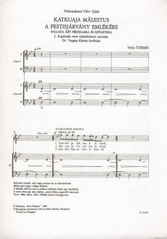 Cover Tormis, V. A pestisjárvány emlére Lower Voices