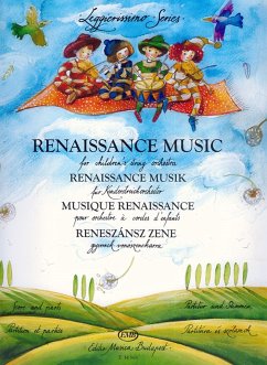 Cover Renaissancemusik für Kinder-Streichorchester Partitur und Stimmen (3-3-3--2)