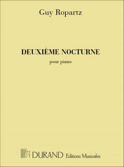 Ropartz Nocturne N 2 Piano Piano