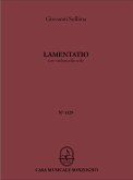 Lamentatio per violoncello solo Lamentatio per violoncello solo