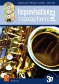 Manu Maugain, Improvisation Jazz 3D Saxophone Buch + CD + CD-ROM Manu Maugain, Improvisation Jazz 3D Saxophone Buch + CD + CD-ROM