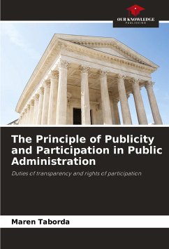 The Principle of Publicity and Participation in Public Administration - Taborda, Maren