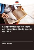 L'apprentissage en ligne en Inde: Une étude de cas de l'U.P