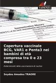 Copertura vaccinale BCG, VAR1 e Penta3 nei bambini di età compresa tra 0 e 23 mesi