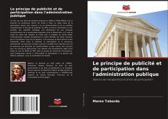 Le principe de publicité et de participation dans l'administration publique - Taborda, Maren