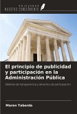 El principio de publicidad y participación en la Administración Pública