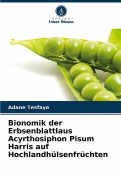 Bionomik der Erbsenblattlaus Acyrthosiphon Pisum Harris auf Hochlandhülsenfrüchten - Tesfaye, Adane