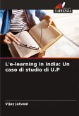 L'e-learning in India: Un caso di studio di U.P