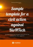 Sample template for a civil action against BioNTech