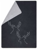 Wohndecke "Hirschköpfe linear" (GRS)