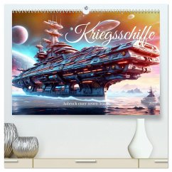 Kriegsschiffe Anbruch einer neuen Ära (hochwertiger Premium Wandkalender 2025 DIN A2 quer), Kunstdruck in Hochglanz