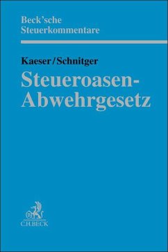 Cover Steueroasen-Abwehrgesetz. StAbwG