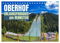 Oberhof - Urlaubsparadies am Rennsteig (Tischkalender 2025 DIN A5 quer), CALVENDO Monatskalender - Calvendo;Thoermer, Val