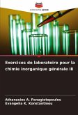 Exercices de laboratoire pour la chimie inorganique générale III