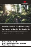 Contribution to the biodiversity inventory at Jardin de Gbadolite