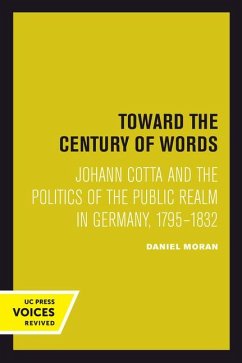 Toward the Century of Words - Moran, Daniel