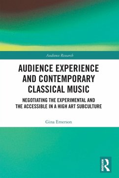 Cover Audience Experience and Contemporary Classical Music