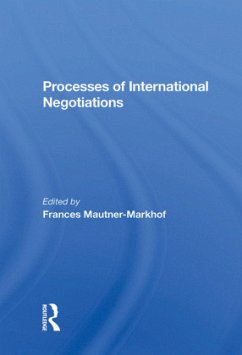 Processes of International Negotiations - Mautner-markhof, Frances