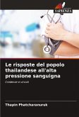 Le risposte del popolo thailandese all'alta pressione sanguigna