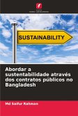 Abordar a sustentabilidade através dos contratos públicos no Bangladesh