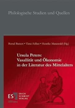 Cover Ursula Peters: Vasallität und Ökonomie in der Literatur des Mittelalters