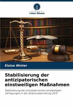 Stabilisierung der antizipatorischen einstweiligen Maßnahmen - Winter, Eloisa