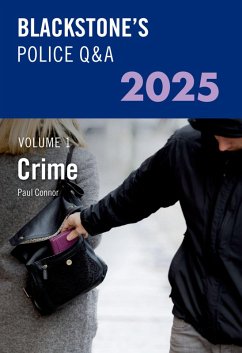 Cover Blackstone's Police Q&A Volume 1: Crime 2025