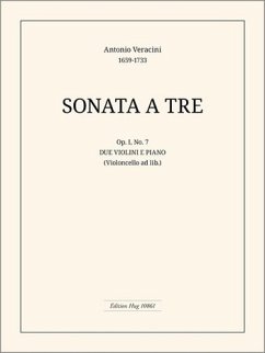 Cover Sonata a tre op.1,7 für 2 Violinen und Bc