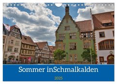 Sommer in Schmalkalden (Wandkalender 2025 DIN A4 quer), CALVENDO Monatskalender