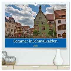 Sommer in Schmalkalden (hochwertiger Premium Wandkalender 2025 DIN A2 quer), Kunstdruck in Hochglanz - Calvendo;Voigt, Tanja