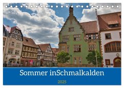 Sommer in Schmalkalden (Tischkalender 2025 DIN A5 quer), CALVENDO Monatskalender