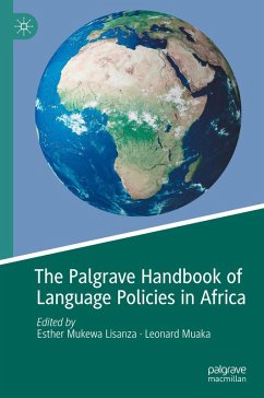 Cover The Palgrave Handbook of Language Policies in Africa (eBook, PDF)