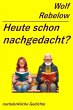 Heute schon nachgedacht? (eBook, ePUB) - Bild 1