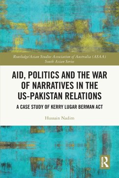 Cover Aid, Politics and the War of Narratives in the US-Pakistan Relations