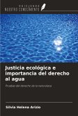 Justicia ecológica e importancia del derecho al agua