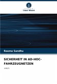 SICHERHEIT IN AD-HOC-FAHRZEUGNETZEN