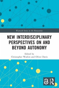 Cover New Interdisciplinary Perspectives On and Beyond Autonomy