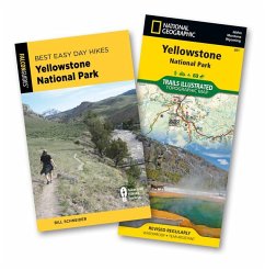 Best Easy Day Hiking Guide and Trail Map Bundle: Yellowstone National Park - Schneider, Bill