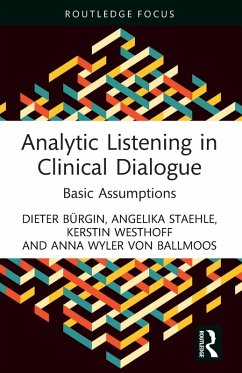 Cover Analytic Listening in Clinical Dialogue