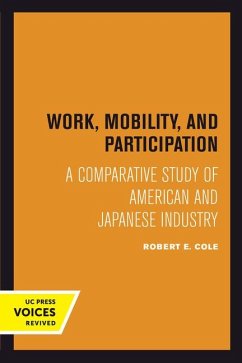 Work, Mobility, and Participation - Cole, Robert E.